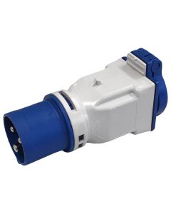 Adapter CEE 230V /16 A Stecker (blau) auf Schutzkontakt--Kuppl. 230 V,  16,99 €