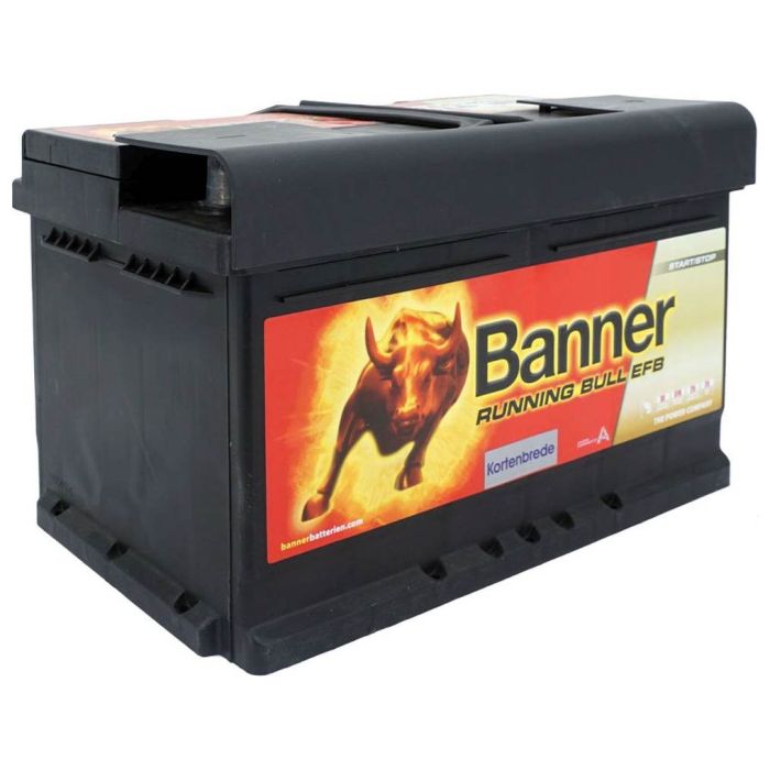 Banner 56512 EFB 12V 65Ah 650A 278x175x175mm Start-Stopp-Autobatterie