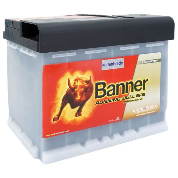 Banner 57511 EFB Pro 12V 75Ah 700A 278x175x190mm Start-Stopp-Autobatterie