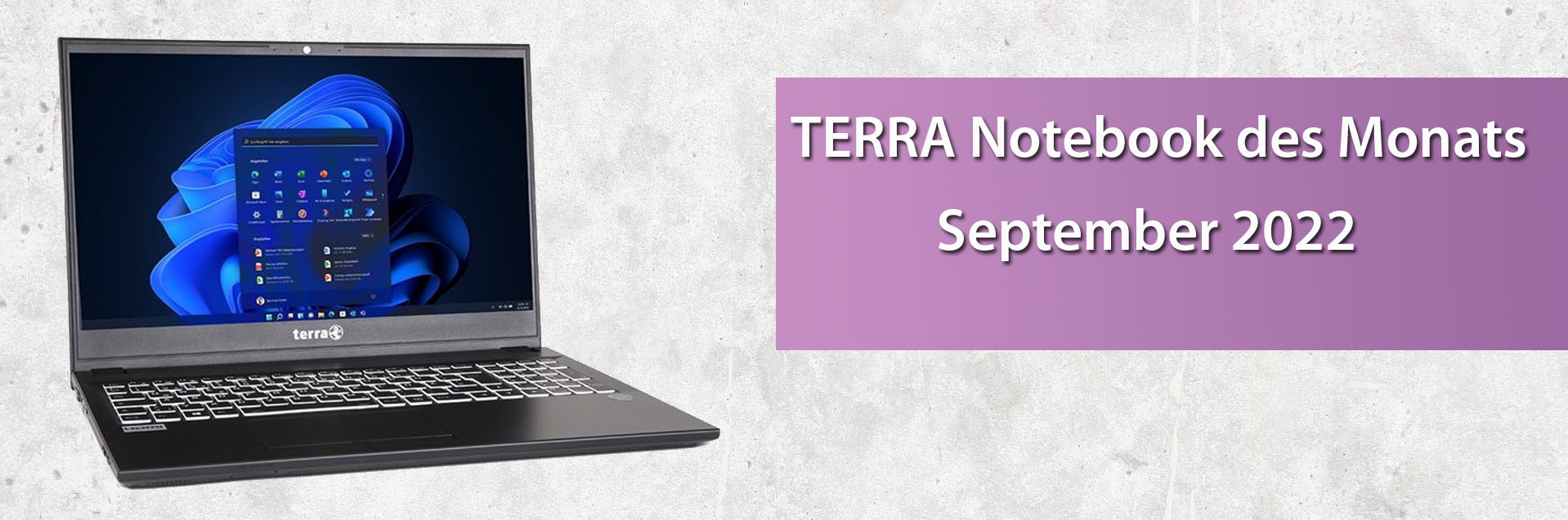Terra:Notebook des Monats September