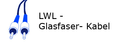 Glasfaser-Kabel / LWL