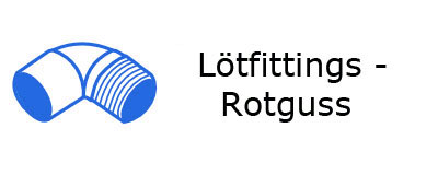 Löt-Fittings Rotguss