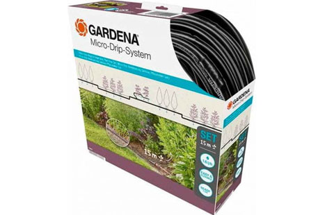 Gardena Tropfbewässerung Set Gemüse-/ Pflanzreihen 15 m